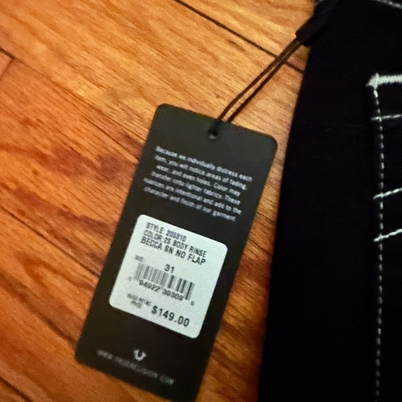 NWT True Religion BECCA Women's Dark Blue Boot Cut Jeans*** Excellent! - Picture 9 of 10